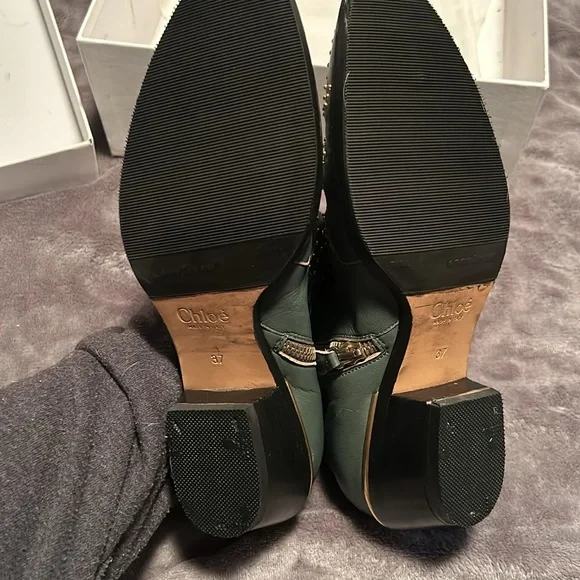 Chloe Susannah Ankle boots in Silver Gray - Picture 6 of 7